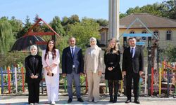 BARÜ Kutlubey Anaokulu bahçesi "Türkiye Yüzyılı Maarif Modeli"ne göre düzenlendi