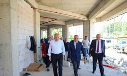 Başkan Özlü, otel yatırımını yerinde inceledi
