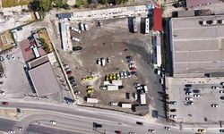 Geçici terminal hizmet vermeye başladı