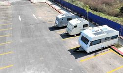 Karavan tutkunları için 210 araçlık modern park alanı