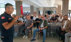 Muhtarla "üç boyutlu" eğitim