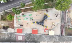 Parklar ve spor alanları yenilenmeye devam ediyor