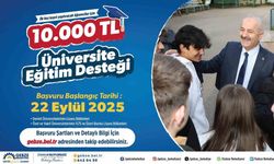 Üniversite eğitim desteği 10 bin TL’ye çıkarıldı