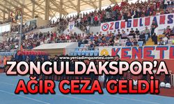 Zonguldakspor'a ağır ceza geldi