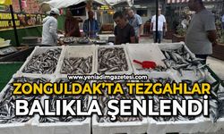 Zonguldak'ta tezgahlar balıkla şenlendi