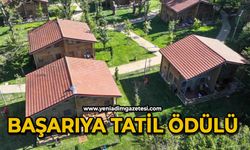 Başarıya tatil ödülü