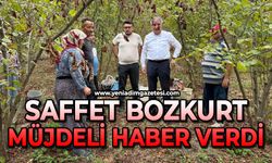 Saffet Bozkurt sevindirici haber verdi