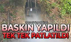 Kaçak ocaklara şok baskın: Tek tek imha edildi