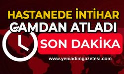 Hastanede canına kıydı: Camdan atladı
