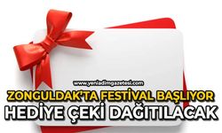 Zonguldak’ta festival başlıyor: Hediye çeki dağıtılacak