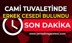 Cami tuvaletinde ceset bulundu