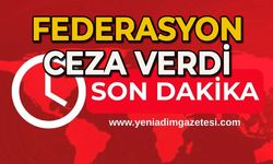 Federasyon ceza verdi