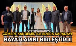 Cömert Kandemir ile Elvira Karadayı hayatlarını birleştirdi