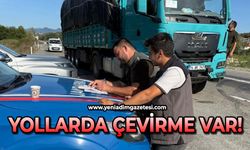 Yollarda çevirme var