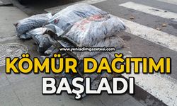 Kömür dağıtımı başladı