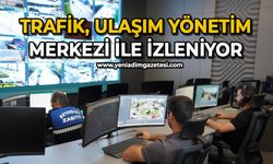 Trafik, Ulaşım Yönetim Merkezi ile izleniyor