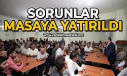 Sorunlar masaya yatırıldı