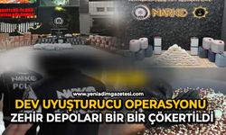 Dev uyuşturucu operasyonu, zehir depoları bir bir çökertildi