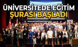 Üniversitede eğitim şurası başladı