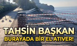 Tahsin Başkan buraya da el atıver!