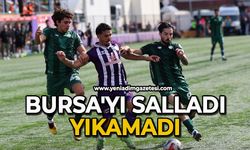 Bursa'yı salladı yıkamadı