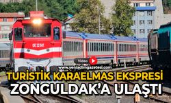 Turistik Karaelmas Ekspresi Zonguldak’a ulaştı