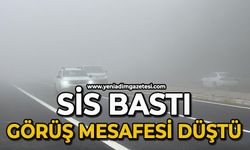 Sis bastı görüş mesafesi düştü