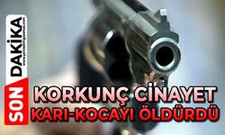 Korkunç cinayet: Karı-kocayı öldürdü