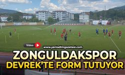 Zonguldakspor Devrek’te form tutuyor