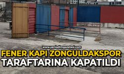 Fener kapı Zonguldakspor taraftarına kapatıldı