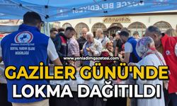 Gaziler Günü'nde lokma dağıtıldı
