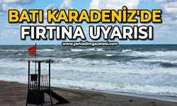 Batı Karadeniz’de fırtına uyarısı