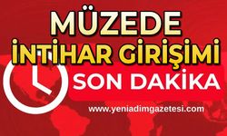 Müzede canına kıymak istedi