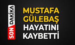 Mustafa Gülebaş hayatını kaybetti