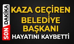 Kaza geçiren Belediye Başkanı hayatını kaybetti