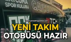 Yeni takım otobüsü hazır
