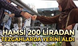 Hamsi kilosu 200 liradan tezgahlarda yerini aldı