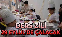 Ders zili 29 Eylül’de çalacak
