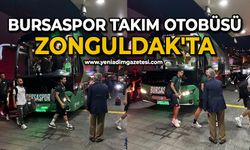 Bursaspor takım otobüsü Zonguldak'ta