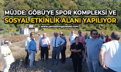 Müjde: Göbü'ye spor kompleksi ve sosyal etkinlik alanı yapılıyor