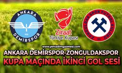 Ankara Demirspor-Zonguldakspor Kupa Maçında ikinci gol sesi