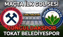 Zonguldakspor-Tokat Belediyespor karşılaşmasından gol sesi (Canlı anlatım)