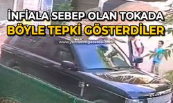 İnfiala sebep olan tokada tepki gösterdiler