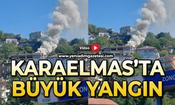Karaelmas’ta büyük yangın