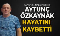 Aytunç Özkaynak kalp krizinden hayatını kaybetti