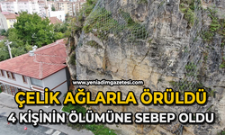 Kale çelik ağlarla örülerek depreme karşı güçlendirildi