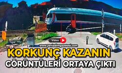 Yolcu treni hemzemin geçitte motosiklete çarptı