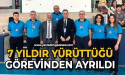7 yıldır yürüttüğü görevinden ayrıldı