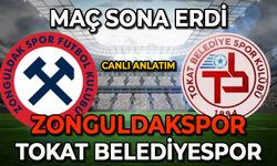 Zonguldakspor-Tokat Belediyespor karşılaşması sona erdi