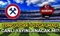 Zonguldak Yozgat maçı canlı yayınlanacak mı?